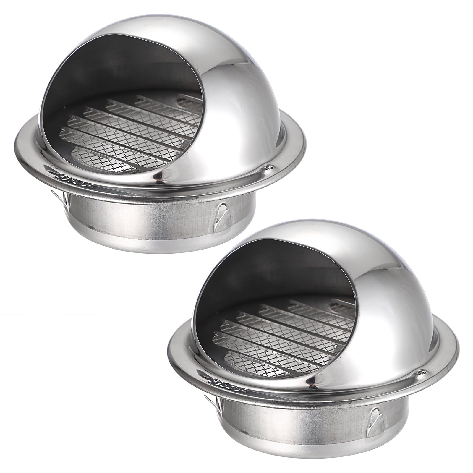 Amazon | BSTKEY 通気口 換気口防虫カバー 丸型換気フード 通気